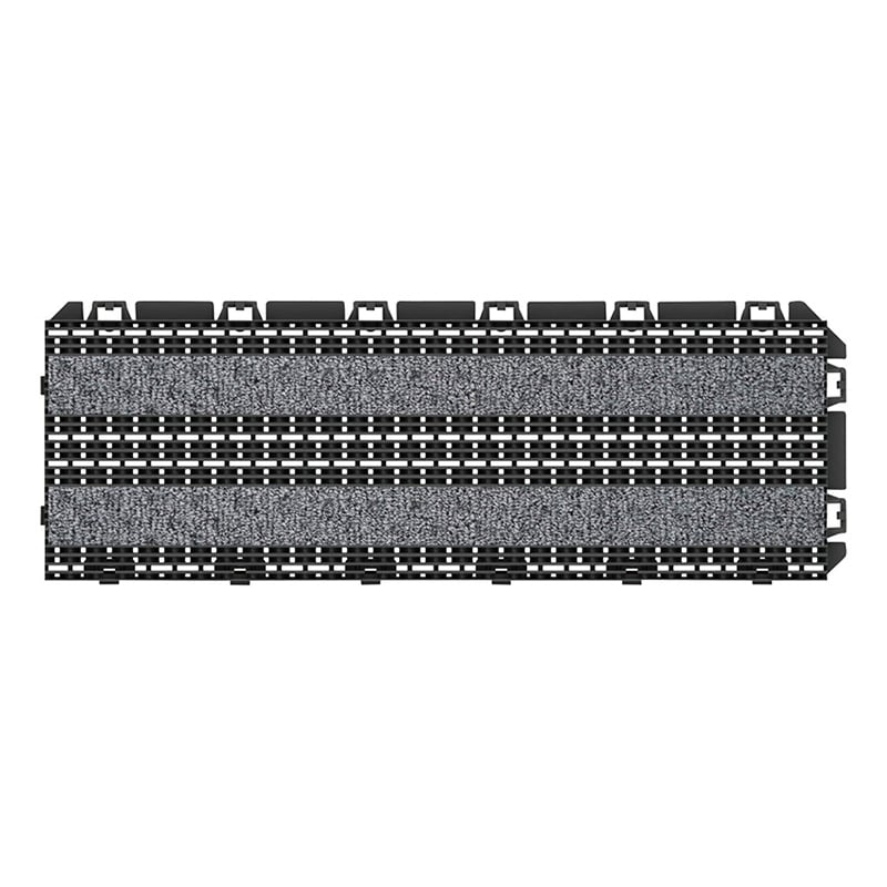 山崎産業 樹脂システムマット テキスタイルライン 風除室用 450 ダークグリーン F-225-5-DGR 1枚（ご注文単位1枚）【直送品】