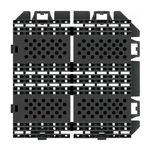 山崎産業 樹脂システムマット ブラシライン 風除室用 150 ダークグリーン F-225-11-DGR 1枚（ご注文単位30枚）【直送品】