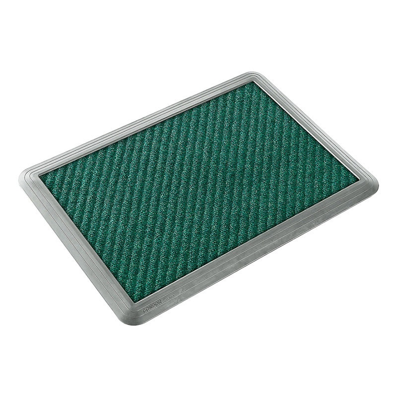 山崎産業 消毒マット ベースセット シリコーン仕様 シリコン仕様 セット #6 グリーン F-38-S6BS-G 1セット(ご注文単位1セット)【直送品】