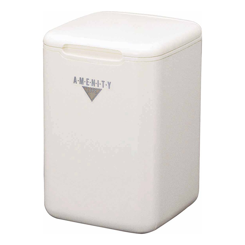 山崎産業 汚物入れ L・トイレコーナー AL角型 TE-11L-PC 1台（ご注文単位1台）【直送品】