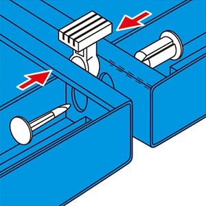 山崎産業 YSカラースノコ セフティ抗菌 キャップ付き D型 グレー F-115-3-D-GR 1セット（ご注文単位1セット）【直送品】