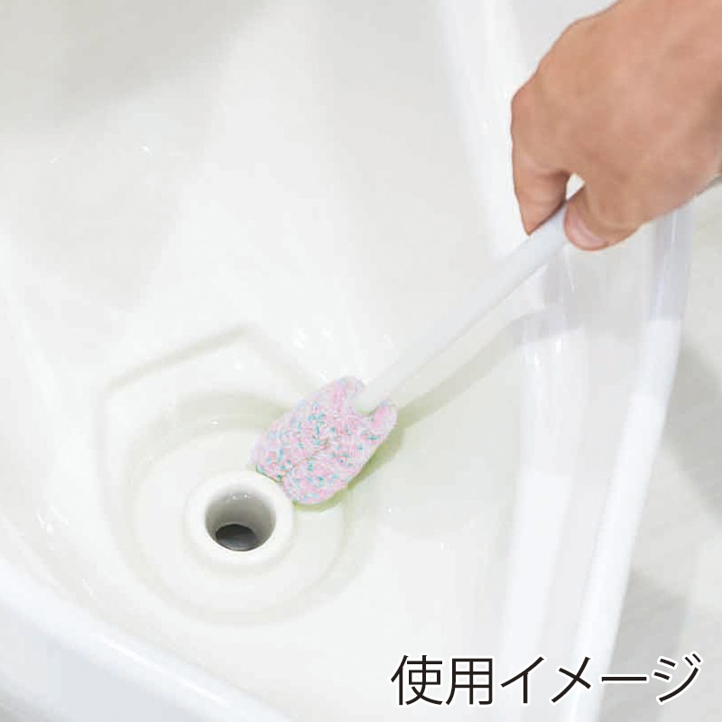 山崎産業 コンドルすきまフィットブラシ 長柄 ピンク CL686-00LU-MB-P 1本(ご注文単位1本)【直送品】