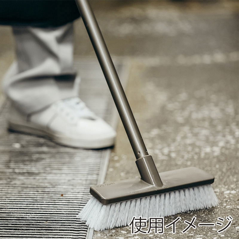 山崎産業 デッキブラシ PET 24 CL717-240U-MB 1本（ご注文単位1本）【直送品】