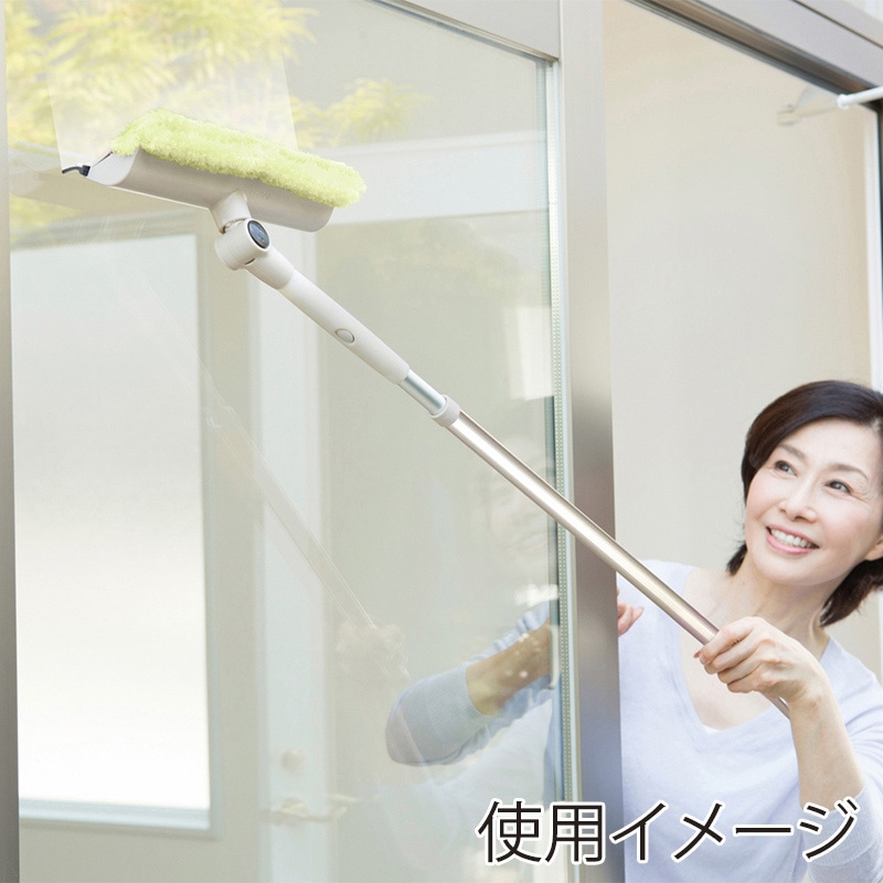 山崎産業 コンドル 網戸・ガラスワイパー首振り 伸縮柄 GL707-000N-MB 1本(ご注文単位1本)【直送品】