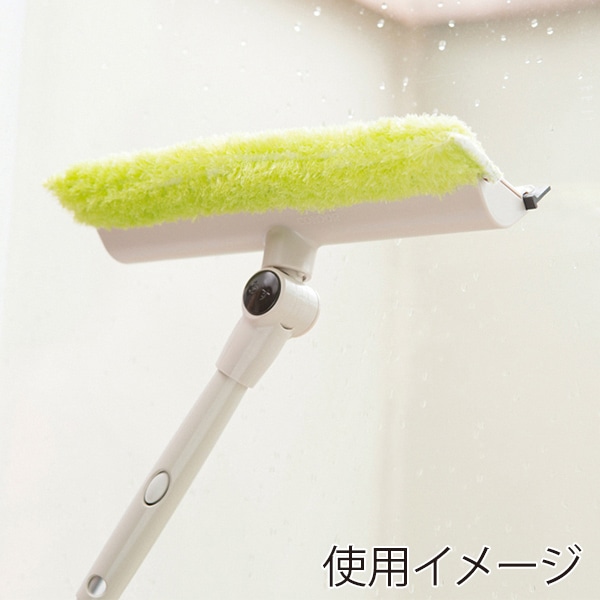 山崎産業 コンドル 網戸・ガラスワイパー首振り 伸縮柄 GL707-000N-MB 1本(ご注文単位1本)【直送品】