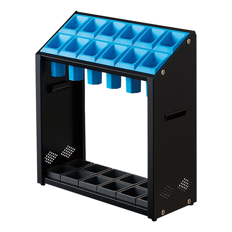 山崎産業 傘立て アンブラーオクト N-12 12本立 ブルー YA-92L-ID-BL 1台（ご注文単位1台）【直送品】