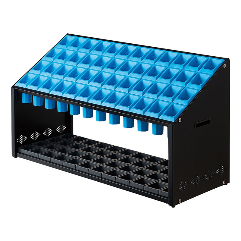 山崎産業 傘立て アンブラーオクト N-48 48本立 ブルー YA-95L-ID-BL 1台（ご注文単位1台）【直送品】