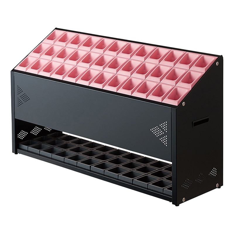 山崎産業 傘立て アンブラーオクト フロントパネル付 P-36 36本立 ピンク YA-98L-ID-P 1台（ご注文単位1台）【直送品】