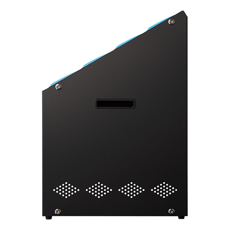 山崎産業 傘立て アンブラーオクト フロントパネル付 P-48 48本立 ブルー YA-99L-ID-BL 1台(ご注文単位1台)【直送品】