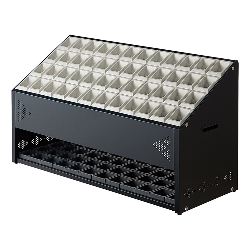 山崎産業 傘立て アンブラーオクト フロントパネル付 P-48 48本立 ライトグレー YA-99L-ID-LGR 1台（ご注文単位1台）【直送品】