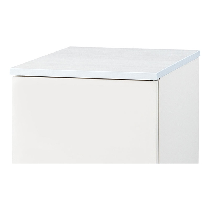 山崎産業 収納ボックス カウンタータイプ スチール天板 YW-473L-ID 1台（ご注文単位1台）【直送品】