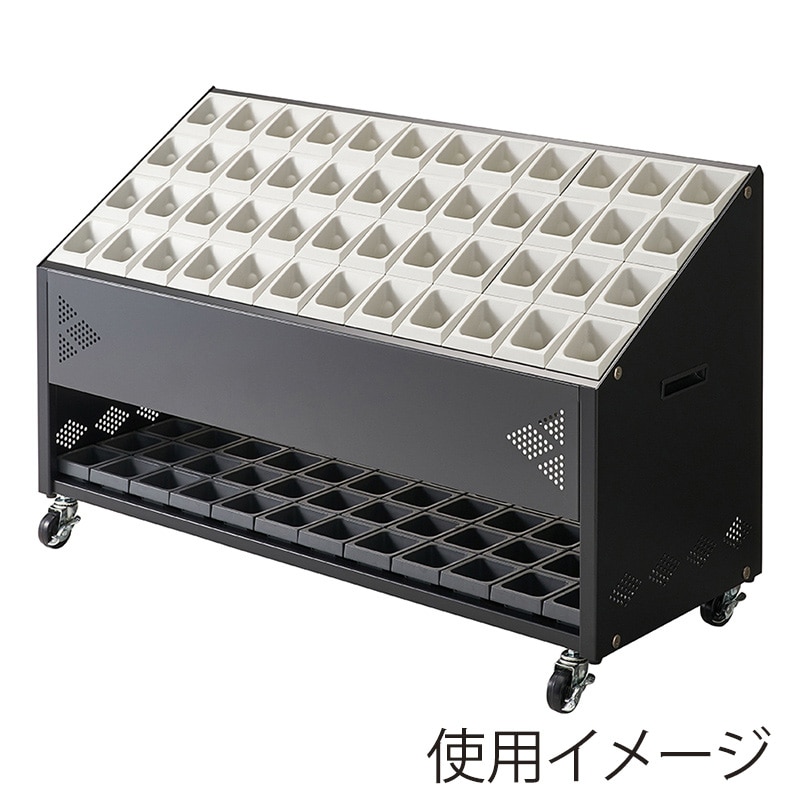 山崎産業 傘立て アンブラーオクト 底面用キャスター ストッパー付き φ50 YZ-18L-OP 1個(ご注文単位1個)【直送品】