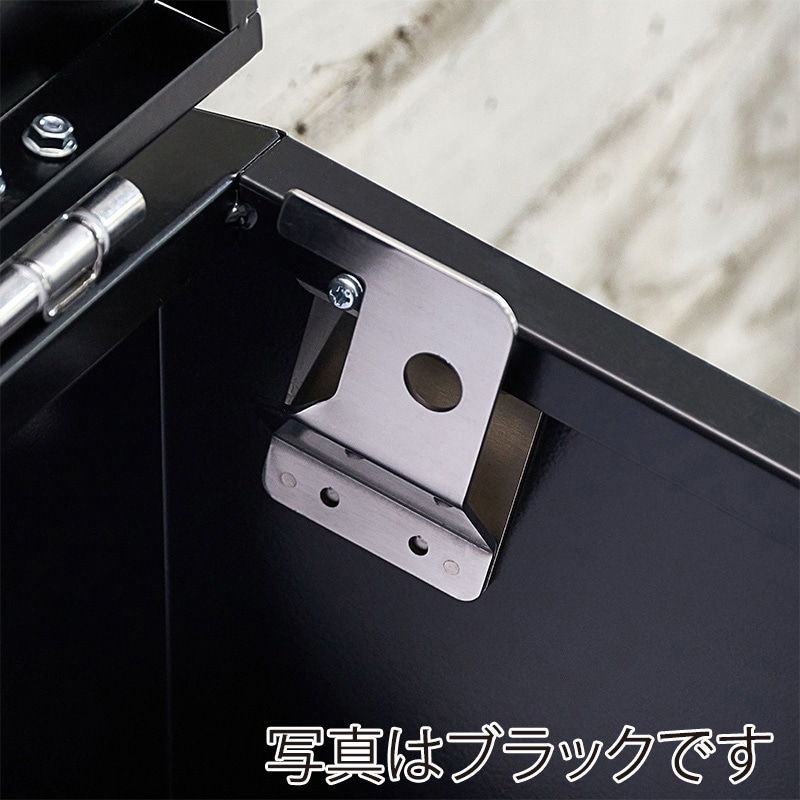 山崎産業 リサイクルボックスAP 100L 角穴 W-1 ホワイト YW-475L-ID 1台(ご注文単位1台)【直送品】