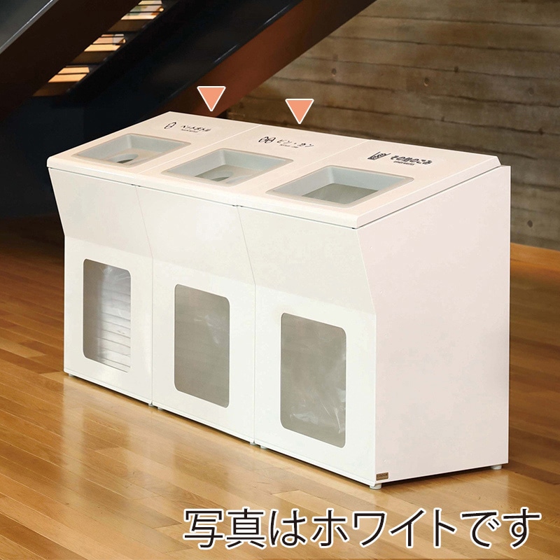 山崎産業 リサイクルボックスAP 100L 丸穴 BK-2 ブラック YW-478L-ID 1台(ご注文単位1台)【直送品】