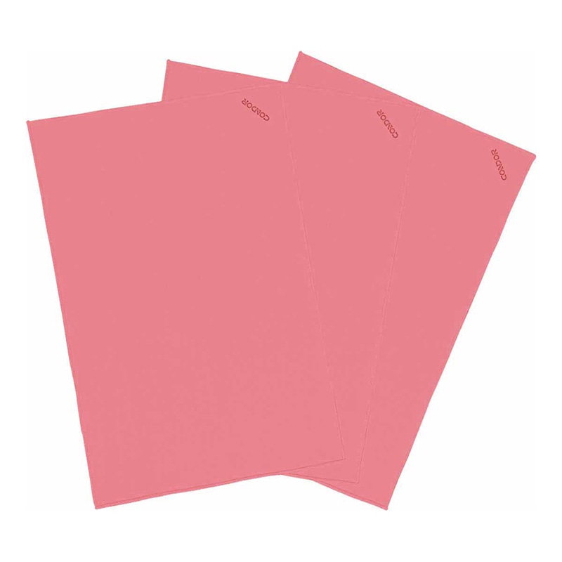 山崎産業 コンドル マイクロファイバークロス ECO 3枚入 レッド DU852-000X-MB-R 1袋（ご注文単位1袋）【直送品】