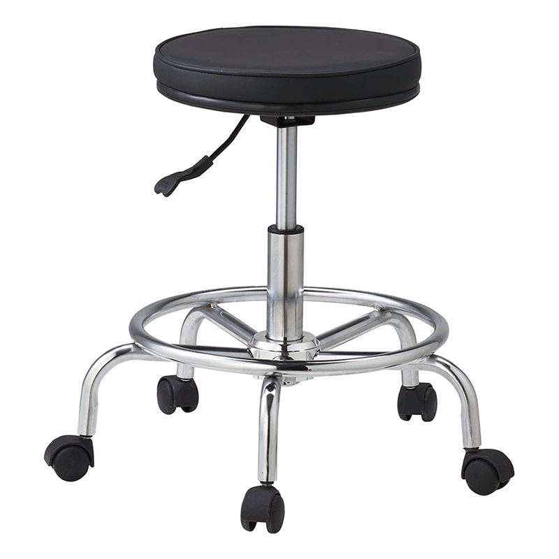 山崎産業 ワークチェア VN-002 キャスター付 YB-155C-LE 1台（ご注文単位1台）【直送品】