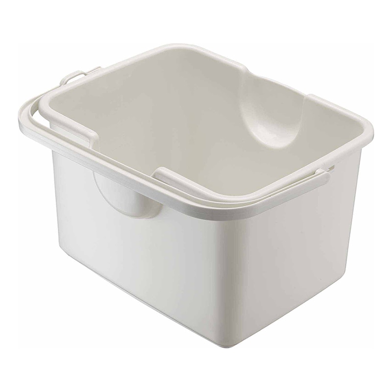 山崎産業 プロテック 角バケツ ECO ホワイト CL862-000X-MB-W 1個(ご注文単位1個)【直送品】