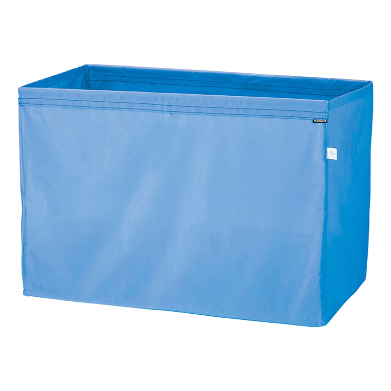 山崎産業 システムカート ECO袋MT 360L ブルー CA875-360X-MB-BL 1枚（ご注文単位1枚）【直送品】