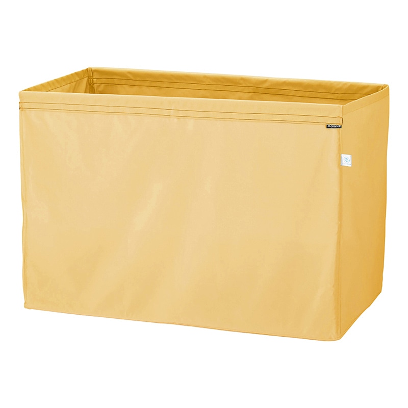 山崎産業 システムカート ECO袋MT 360L イエロー CA875-360X-MB-Y 1枚（ご注文単位1枚）【直送品】