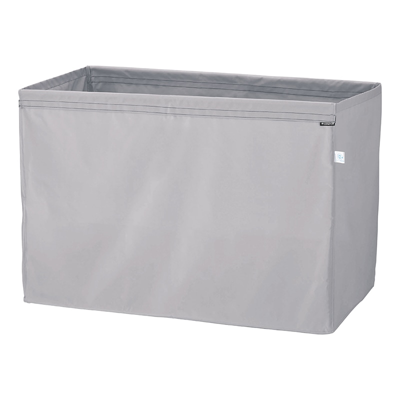 山崎産業 システムカート ECO袋MT 360L グレー CA875-360X-MB-GR 1枚（ご注文単位1枚）【直送品】