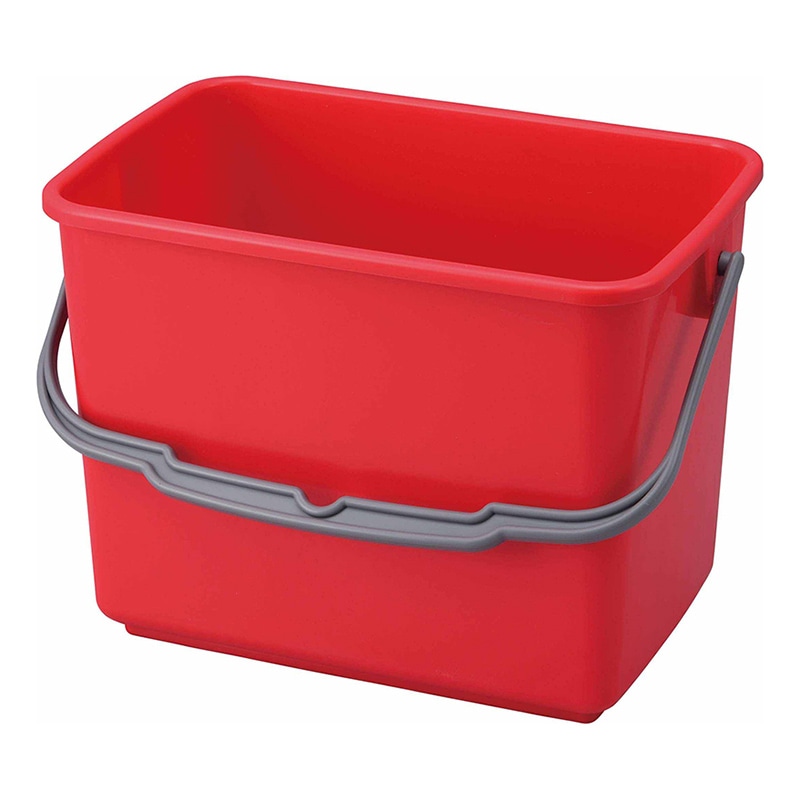 山崎産業 コンドル 小物入れバケツ ECO 5L レッド CL863-000X-MB-R 1個（ご注文単位1個）【直送品】