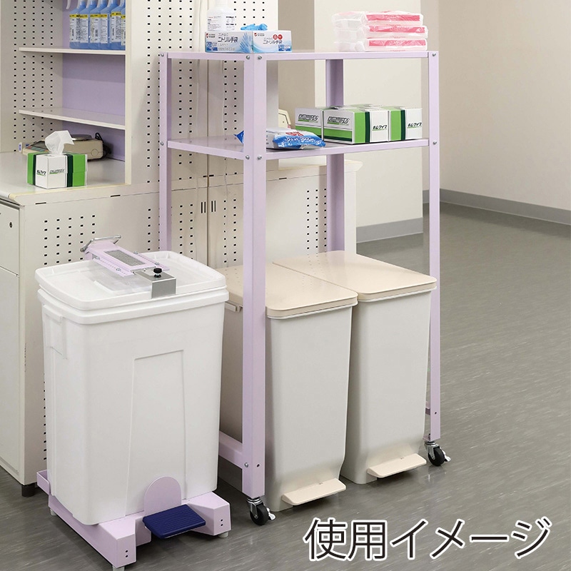 山崎産業 Ooラック IT-2 ソフトパープル YRA-02L-ID 1台(ご注文単位1台)【直送品】