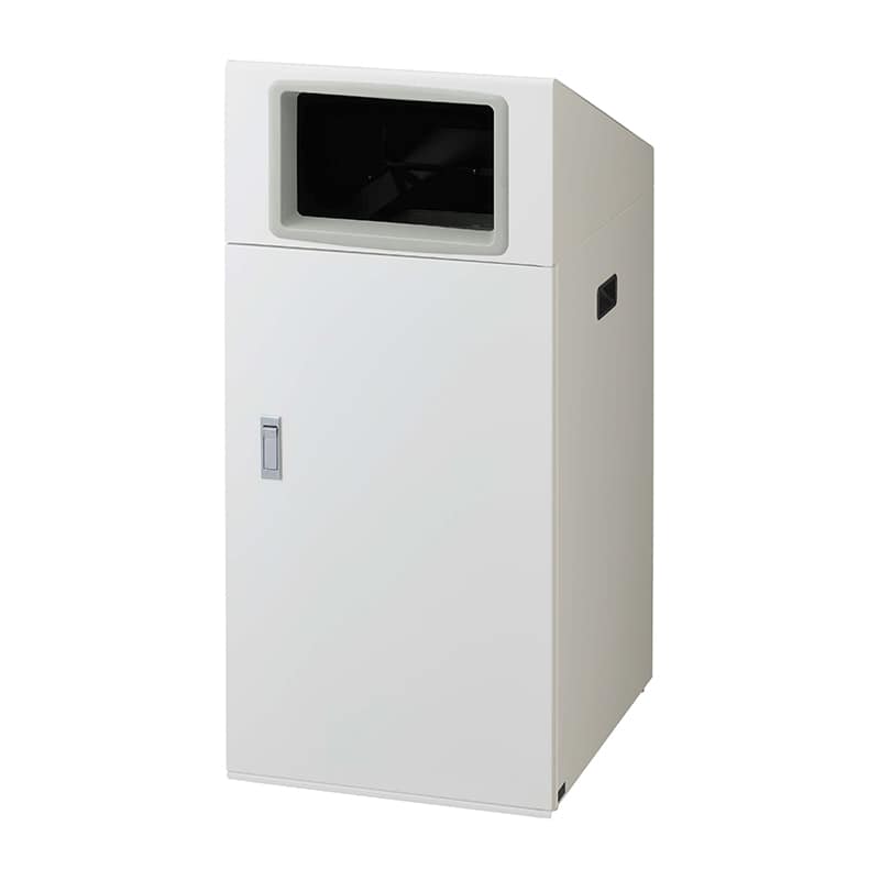 山崎産業 リサイクルボックス 屋外用 NTO-90 90L W-1 角穴投入口 ホワイト YW-521L-ID 1台（ご注文単位1台）【直送品】