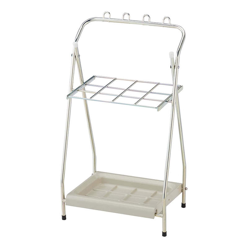 山崎産業 傘立て アンブラー FU 12本立 YA-101L-ID 1台（ご注文単位1台）【直送品】