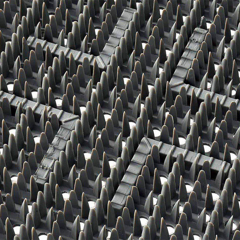 山崎産業 エバック クロスハードマット 屋外用 #12 グレー F-112-12-GR 1枚(ご注文単位1枚)【直送品】