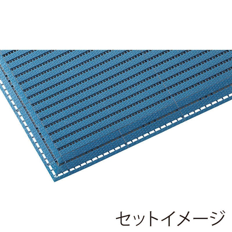 山崎産業 ユニットスノコ 本駒 ブルー F-51-HK-BL 1枚（ご注文単位1枚）【直送品】