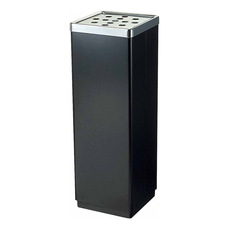 山崎産業 屋内用灰皿 スモーキング YS-106B ブラック YS-07L-ID-B 1台（ご注文単位1台）【直送品】