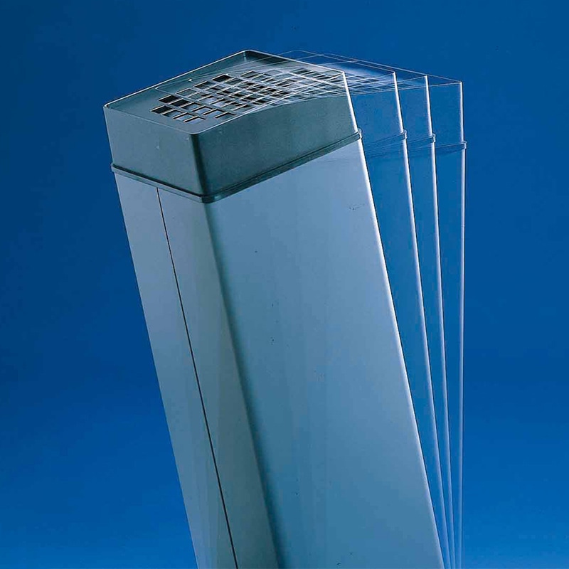 山崎産業 屋内用灰皿 スモーキング消煙 アイボリー YS-24L-ID-IV 1台（ご注文単位1台）【直送品】