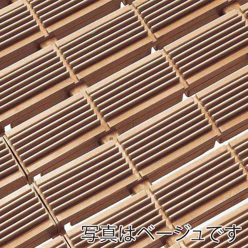 山崎産業 ピースラインマット 風除室用 本駒 ブラウン F-116-HK-BR 1枚(ご注文単位120枚)【直送品】