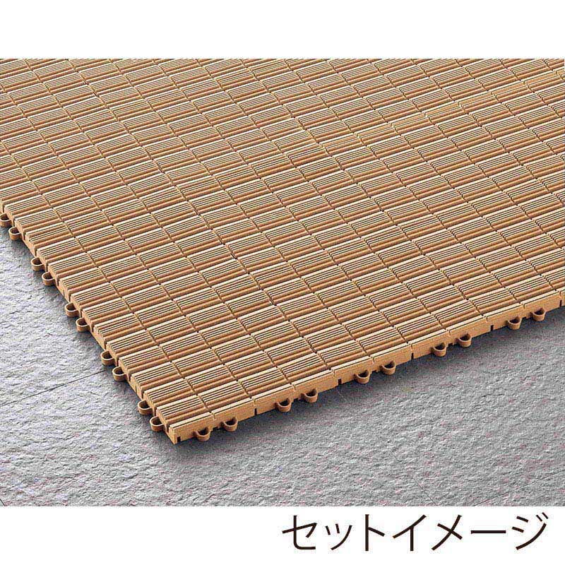 山崎産業 ピースラインマット 風除室用 本駒 ベージュ F-116-HK-BE 1枚(ご注文単位120枚)【直送品】