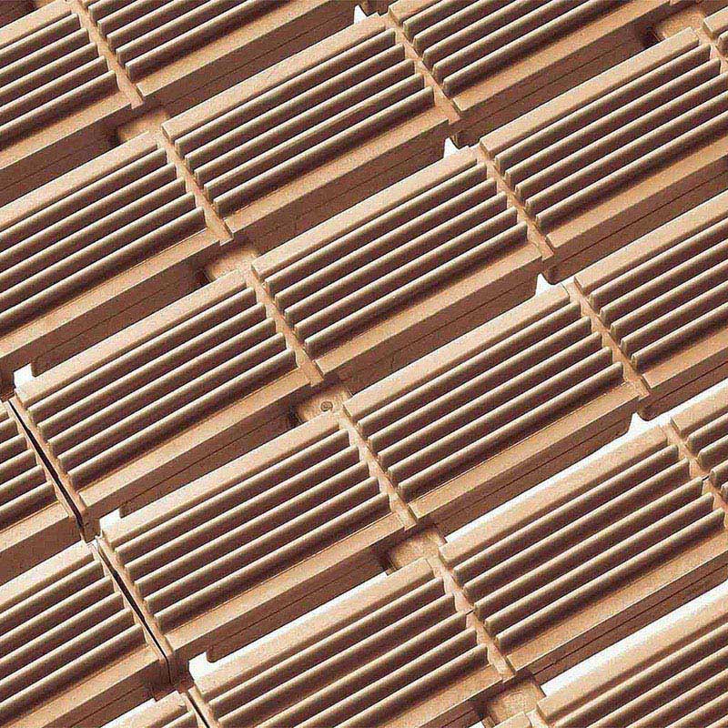 山崎産業 ピースラインマット 風除室用 本駒 ベージュ F-116-HK-BE 1枚(ご注文単位120枚)【直送品】