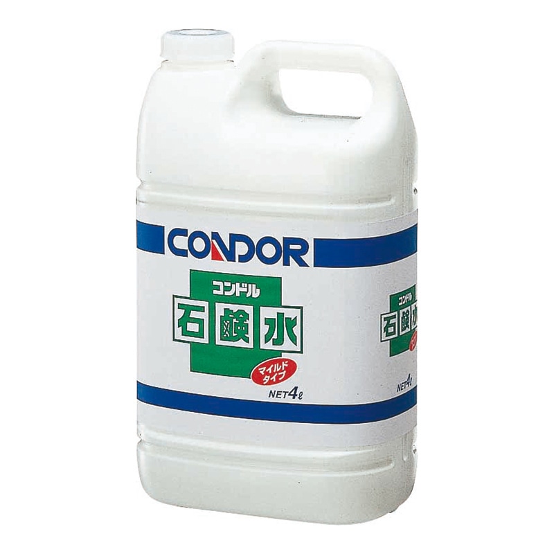 山崎産業 コンドル 石鹸水 4L C58-04LX-MB 1個（ご注文単位1個）【直送品】