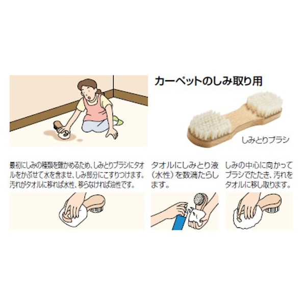 山崎産業 コンドル カーペット用 しみとりブラシ C89-000X-MB 1個(ご注文単位1個)【直送品】