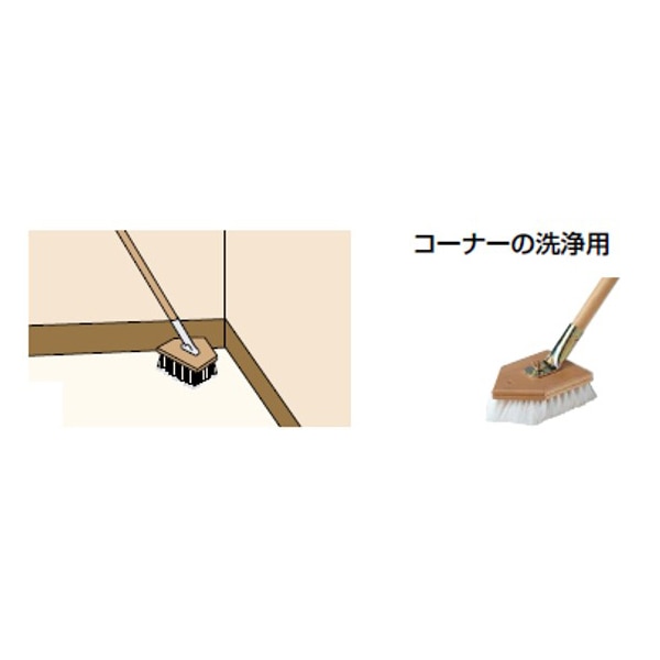 山崎産業 コンドル カーペット用 コーナーブラシ C91-000U-MB 1本（ご注文単位1本）【直送品】