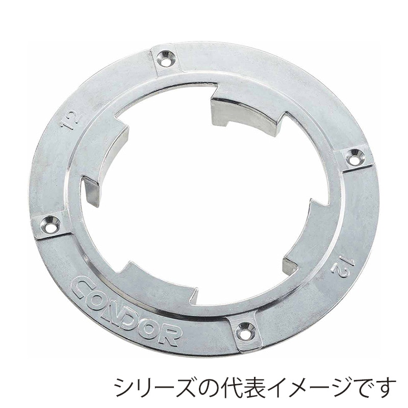 山崎産業 コンドル ポリシャー用プレート 12インチ E-14-12 1個（ご注文単位1個）【直送品】