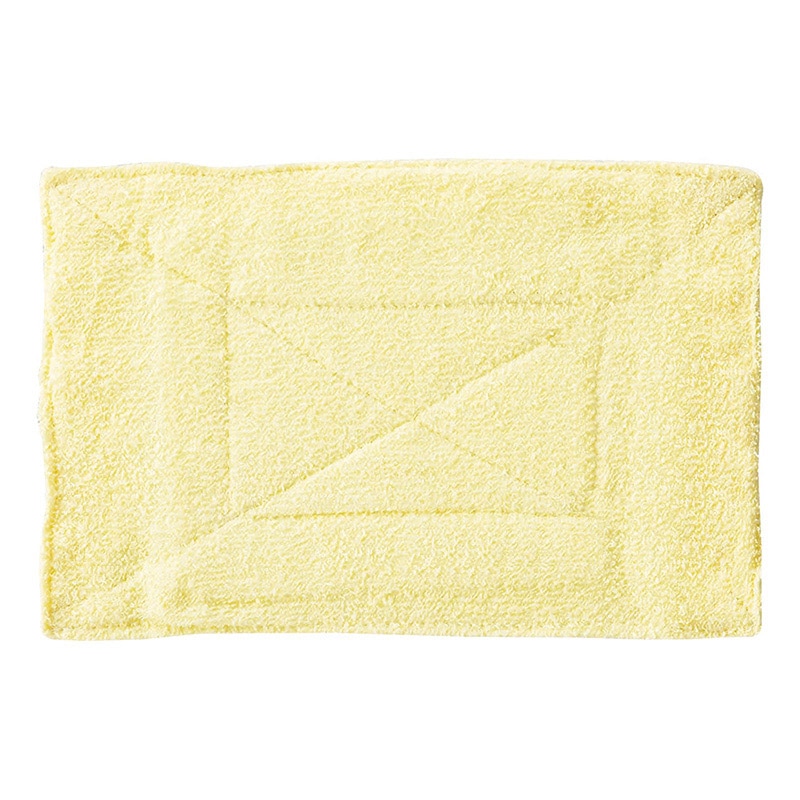 山崎産業 コンドル カラー雑巾 イエロー C292-000X-MB-Y 1袋（ご注文単位1袋）【直送品】