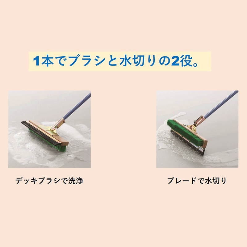 山崎産業 コンドル ブラシ ワイパー付 C285-000U-MB 1本(ご注文単位1本)【直送品】