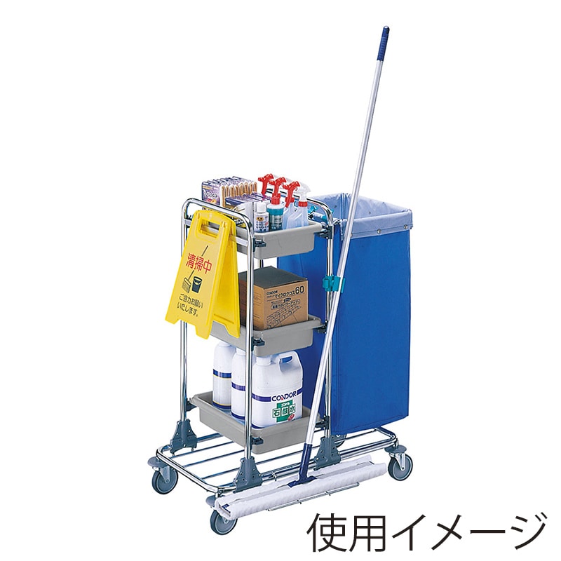 山崎産業 TTSテクノカート80 C329-000X-MB 1台（ご注文単位1台）【直送品】