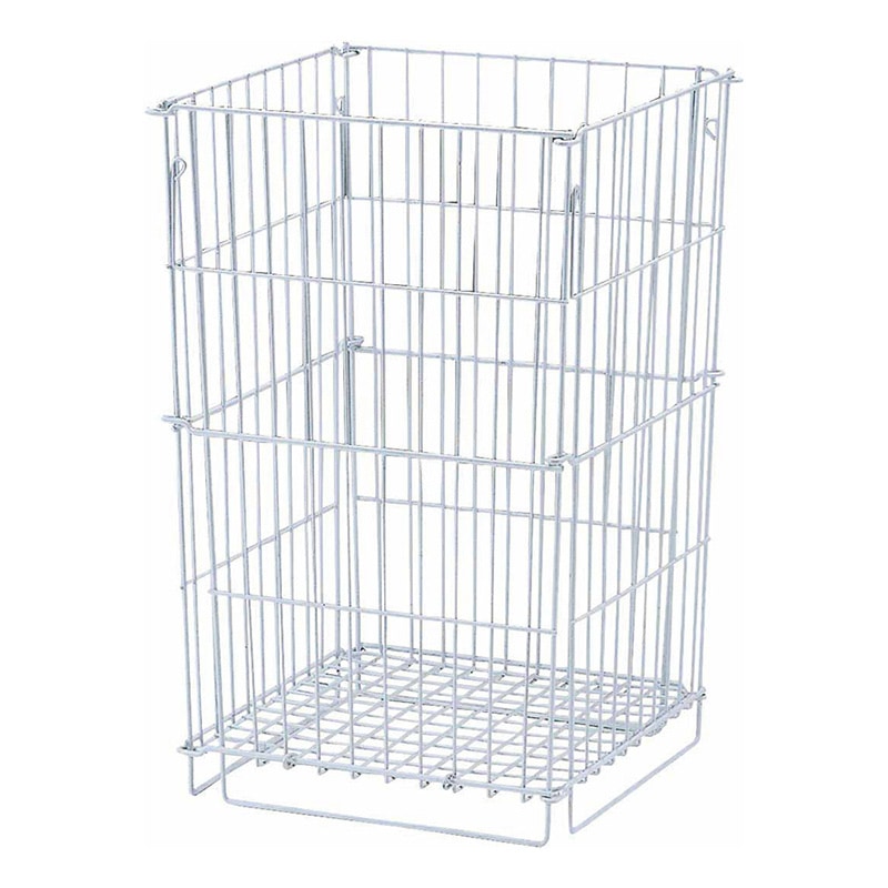 山崎産業 パークワイヤーネット 折りたたみ式 80L YD-67L-IJ 1台（ご注文単位1台）【直送品】