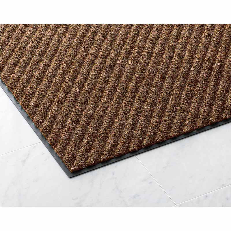 山崎産業 ロンハードマット NP-100 屋内用 ＃15 ブラウン F-128-15-BR 1枚（ご注文単位1枚）【直送品】