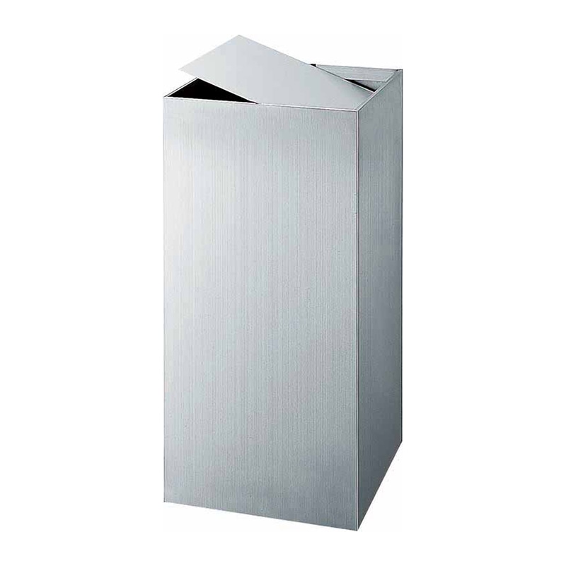 山崎産業 ダストボックス KL-300 31L STヘアーライン YD-45L-SA 1台（ご注文単位1台）【直送品】