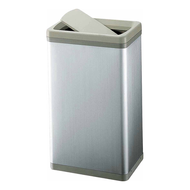 山崎産業 ローターボックスE ステンレス 大 40L 内容器なし YD-48L-SA 1台（ご注文単位1台）【直送品】