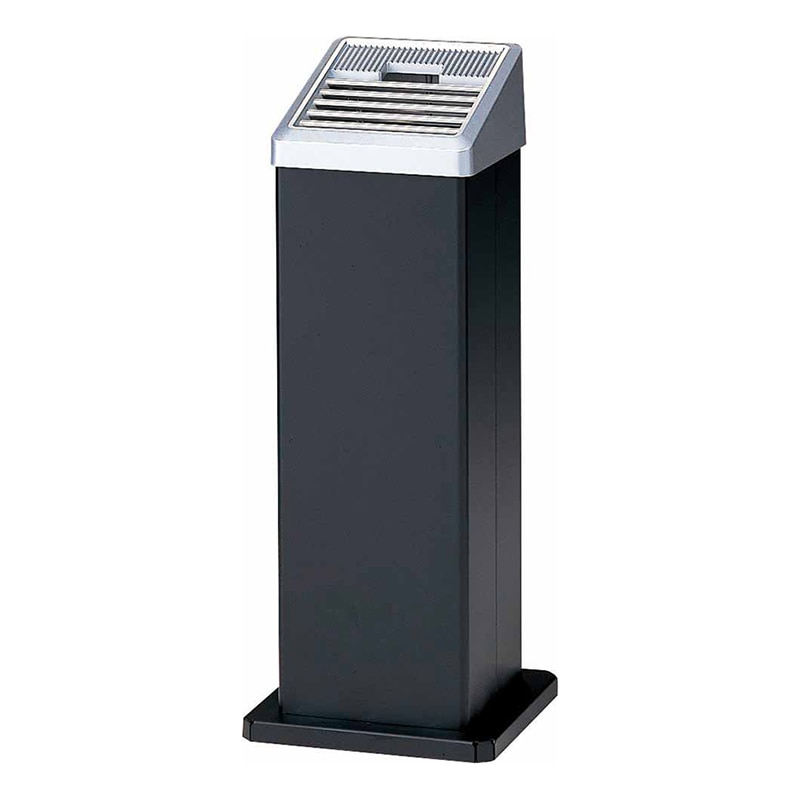 山崎産業 屋内用灰皿 スモーキング AL-106 ブラック YS-34L-ID-B 1台（ご注文単位1台）【直送品】