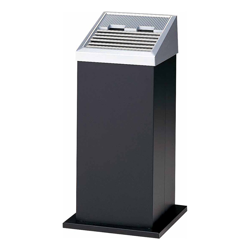 山崎産業 屋内用灰皿 スモーキング AL-201 ブラック YS-35L-ID-B 1台（ご注文単位1台）【直送品】
