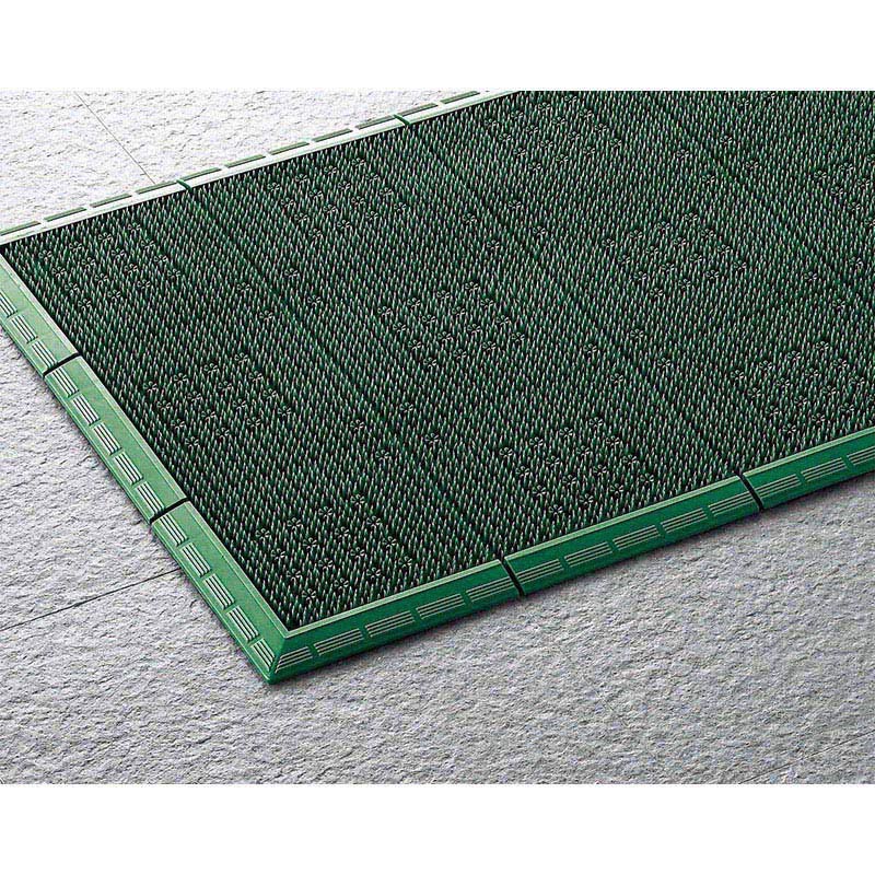 山崎産業 エバック サンステップマット 屋外用 ＃6 グリーン F-131-6-G 1枚（ご注文単位1枚）【直送品】