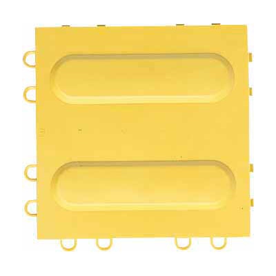 山崎産業 ガイドマットB 屋外用 誘導 B-LH イエロー F-132-LH-Y 1枚（ご注文単位1枚）【直送品】